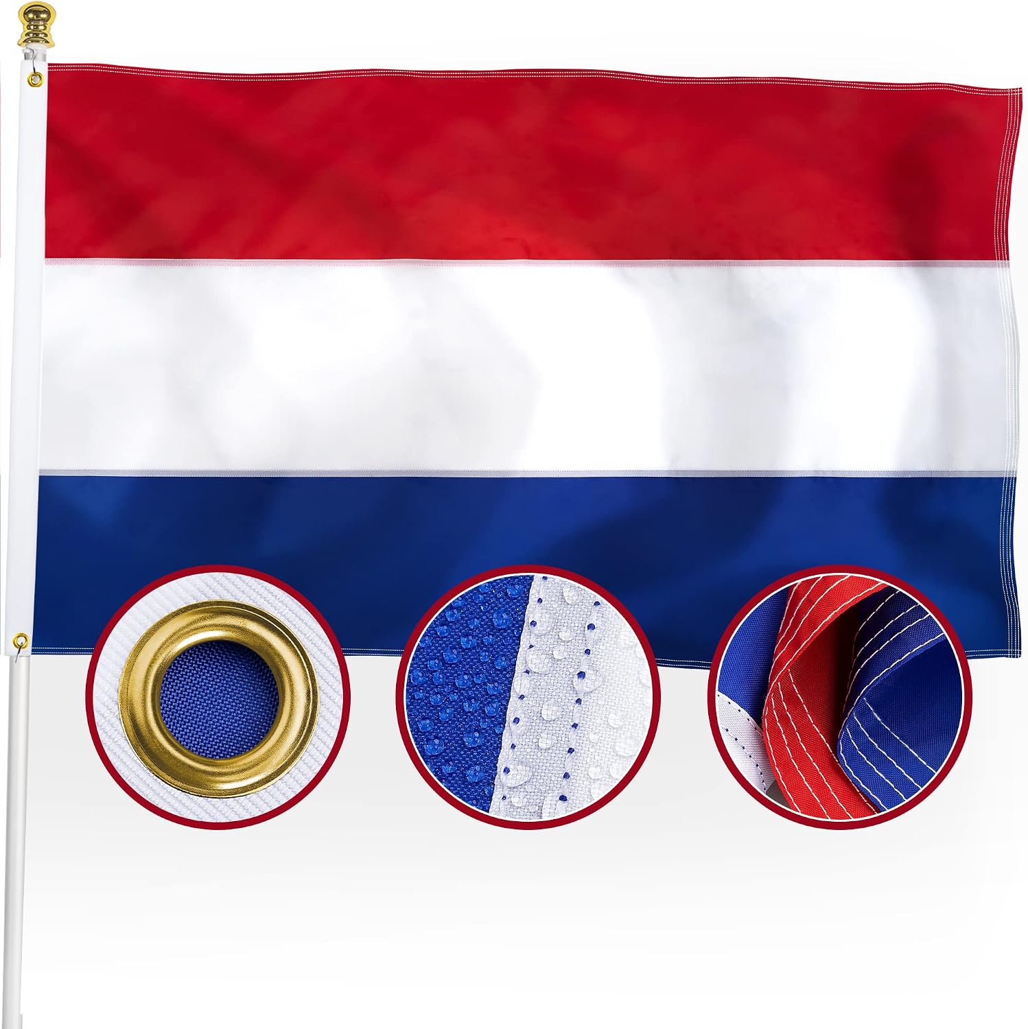 古丈荷兰国旗 3x5ft